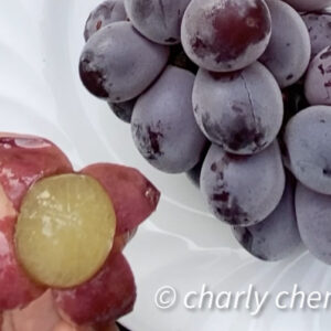Vitis labruscana vines "Kyoho" improved (Juicy pulp with separation).   free shipping